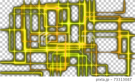 CG Square多個發光方形框架 73313087