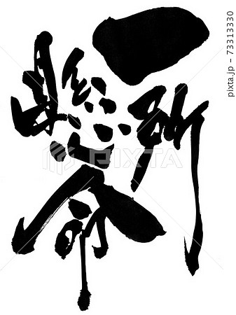 一所懸命　・・・文字 73313330
