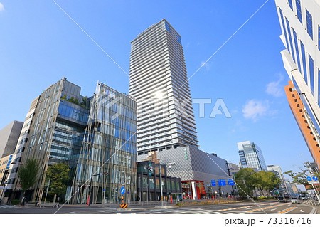 交差点から眺める御園座タワー（御園座　グランドメゾン御園座タワー　愛知県名古屋市中区栄） 73316716