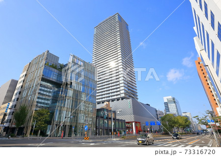 交差点から眺める御園座タワー(御園座 グランドメゾン御園座タワー 愛知県名古屋市中区栄) 交差点から眺める御園座タワー(御園座 グランドメゾン御園座タワー 愛知県名古屋市中区栄) 73316720