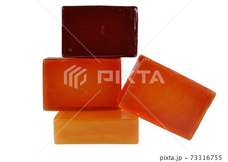 Orange yellow aromatic and fragrant soap bars 73316755