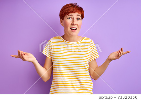 what the hell misunderstanding short haired female shrugging 73320350