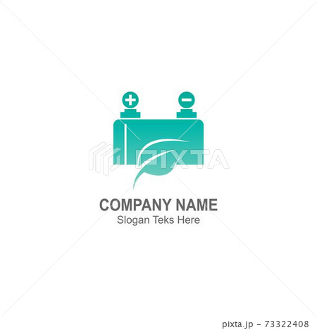 Battery logo icon design template vector 73322408