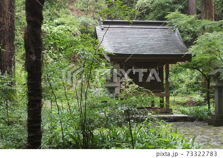 小國神社　鉾執社　梅雨 73322783