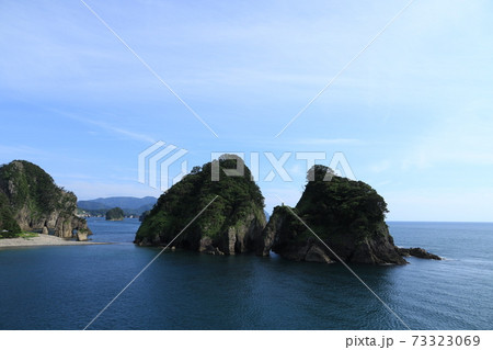 伊豆半島 西伊豆の海岸線 伊豆半島 西伊豆の海岸線 73323069