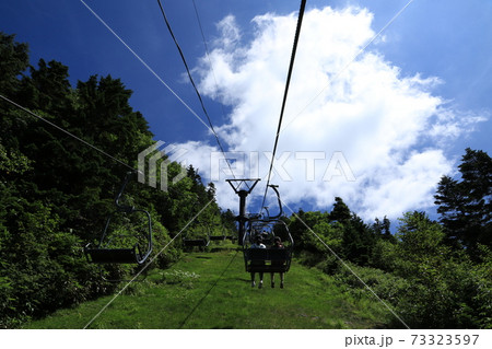 渋峠 横手山からの風景 渋峠 横手山からの風景 73323597