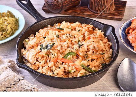 Japchae fried rice Japchae fried rice 73323845