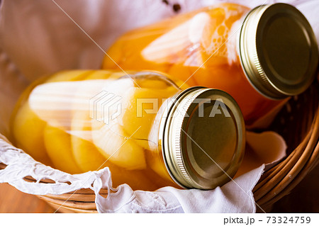 洋梨と林檎の自家製コンポート 洋梨と林檎の自家製コンポート 73324759