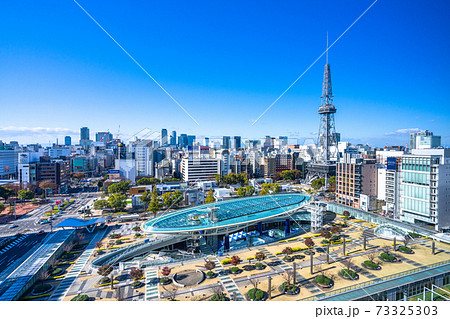 《愛知県》名古屋都市風景・栄の街並み 73325303