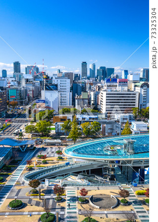 《愛知県》名古屋都市風景・栄の街並み 《愛知県》名古屋都市風景・栄の街並み 73325304