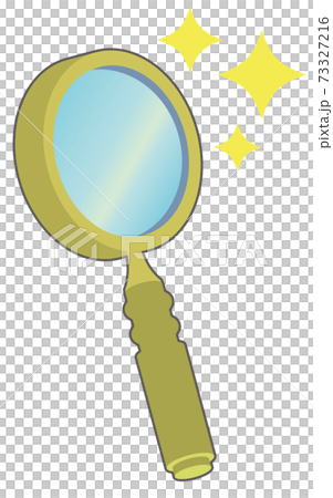 Antique magnifying glass 73327216