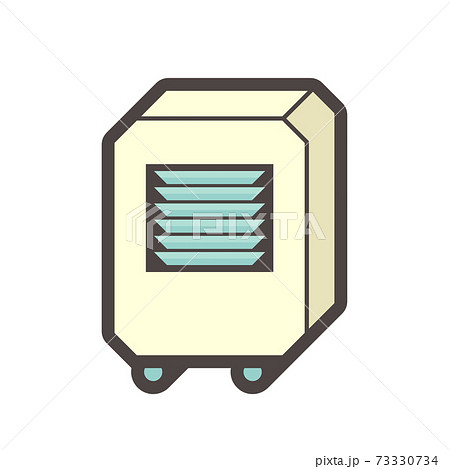 Air conditioner portable type icon. 73330734