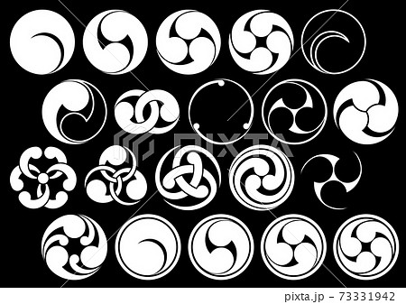 巴紋のイラスト素材 [73331942] - PIXTA