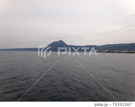 曇りの日の高崎山 曇りの日の高崎山 73332267