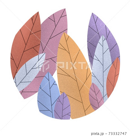 Colored feathers in round window. Festive design. Colored feathers in round window. Festive design. 73332747