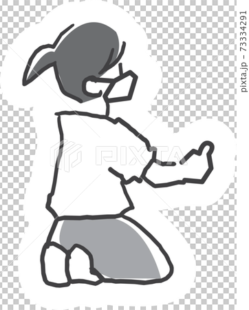 體驗illustration美大島Tsu的插圖,為戴著和服的女人戴上口罩 體驗illustration美大島Tsu的插圖,為戴著和服的女人戴上口罩 73334291