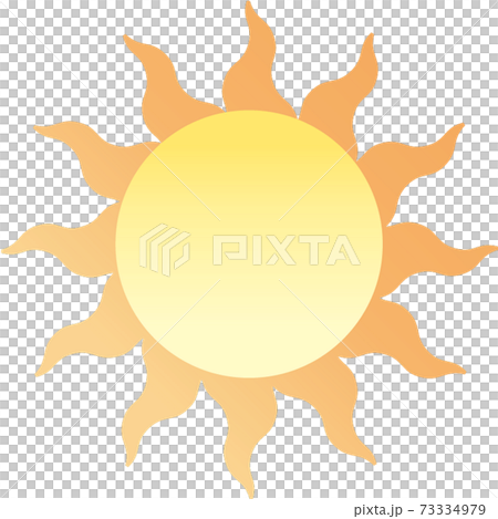 太陽マーク 太陽マーク 73334979