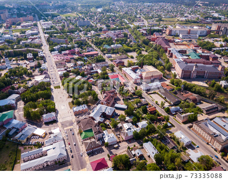 Aerial view of Yegoryevsk 73335088
