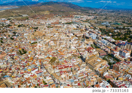 Scenic view of city of Lorca. Province of Murcia. Spain 73335163