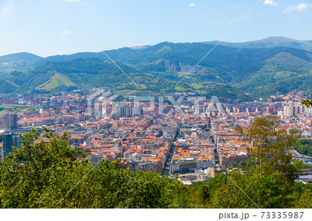 Panoramic view of Bilbao cityscape Panoramic view of Bilbao cityscape 73335987