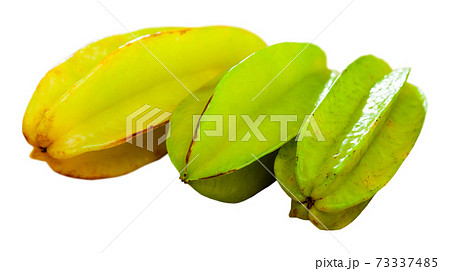 Fresh ripe carambolas 73337485