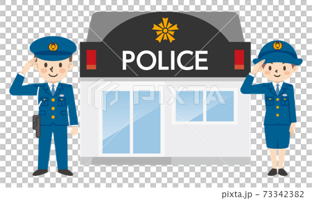 警官和警察敬佩 73342382