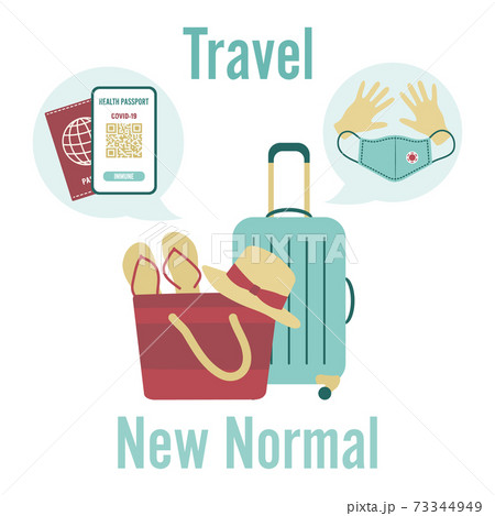 Vector New normal Travel Health Passport Immunity 73344949