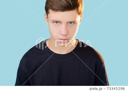 sullen guy teen anger bullying violence offended sullen guy teen anger bullying violence offended 73345296