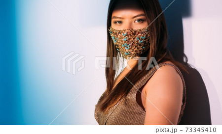 oriental female beauty new normal fashion party 73345410