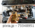repair of the coffee machine photo. disassembled coffee machine	 73348951