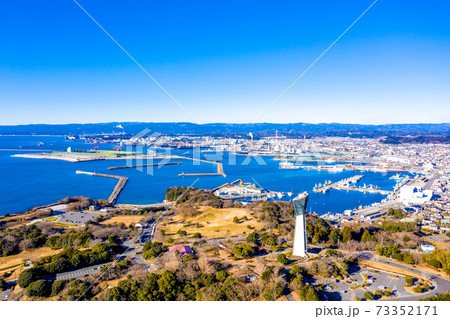 冬の小名浜港（福島県いわき市） 73352171