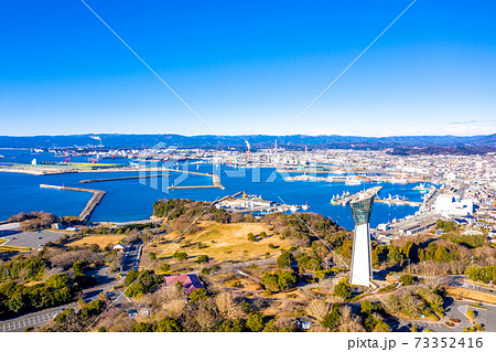 冬の小名浜港（福島県いわき市） 73352416