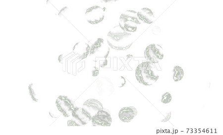 CGスフィア レーザーをまとって転がる球体 CGスフィア レーザーをまとって転がる球体 73354611