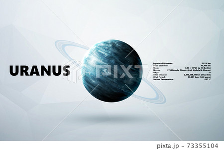 Uranus. Minimalistic style 73355104