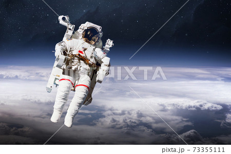 Astronaut in outer space Astronaut in outer space 73355111