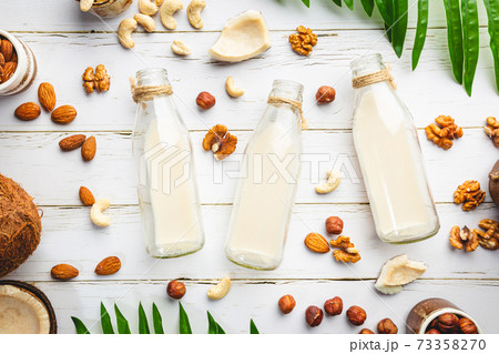 Vegan non dairy milk 73358270