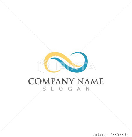 Infinity logo and symbol  Vector 73358332