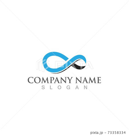 Infinity logo and symbol  Vector 73358334