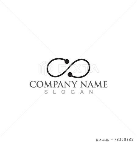 Infinity logo and symbol  Vector 73358335
