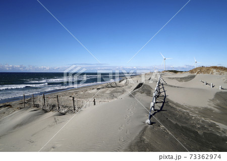 千浜砂丘からの景観 千浜砂丘からの景観 73362974