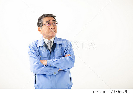 ビジネスイメージ 作業服の男性 ビジネスイメージ 作業服の男性 73366299