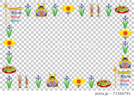 子どもの日のフレームカード 子どもの日のフレームカード 73366791