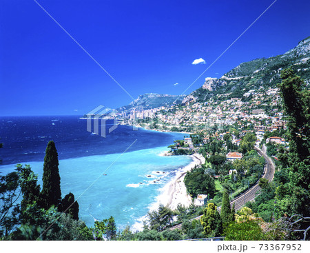 フランス マントン側からモナコ王国 フランス マントン側からモナコ王国 73367952