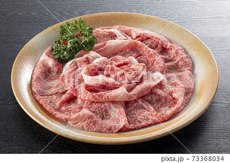 しゃぶしゃぶ肉 73368034