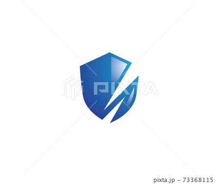 Shield symbol logo template 73368115