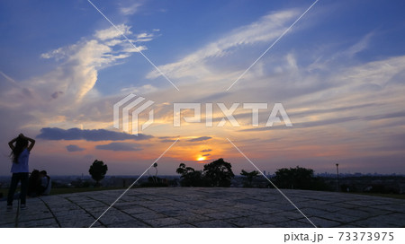 小高い丘にある、滝の水公園〈愛知県名古屋市〉 73373975
