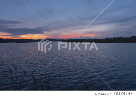 Lake in the north of the Republic of Belarus Lake in the north of the Republic of Belarus 73374547