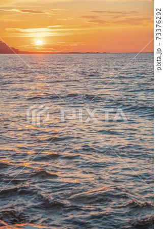 Sunset on the sea Sunset on the sea 73376292