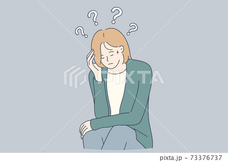Sadness, mental depression, doubt concept Sadness, mental depression, doubt concept 73376737