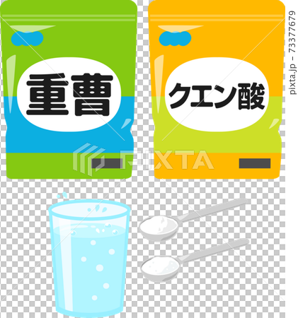 重曹とクエン酸と炭酸水 重曹とクエン酸と炭酸水 73377679